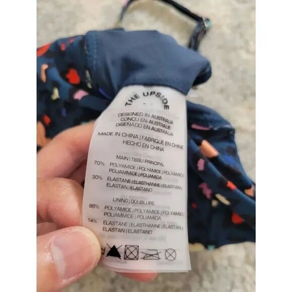 The Upside leopard-print performance top 8 NWOT - Picture 5 of 5